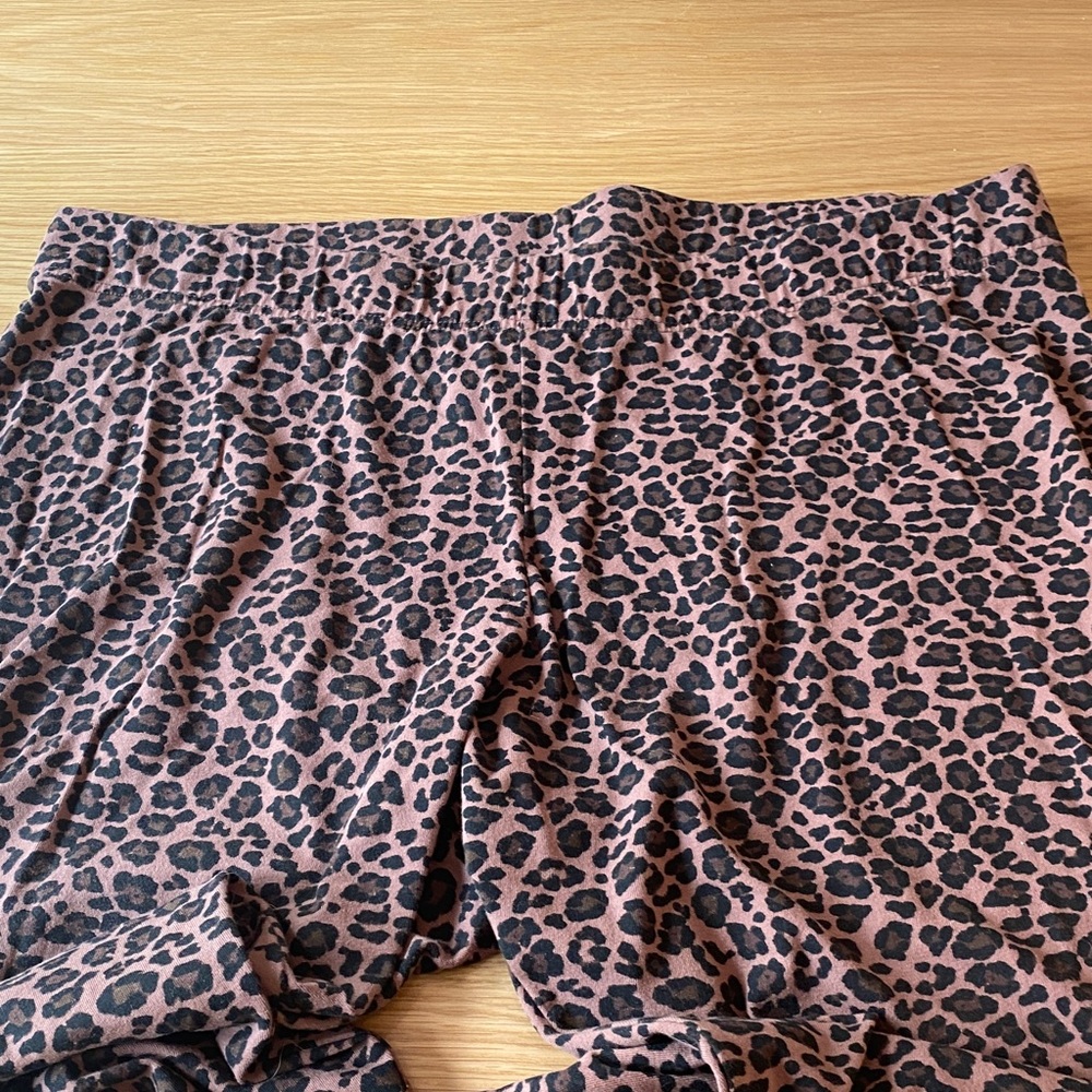 Leopard pattern plus size leggings - Picture 2 of 7